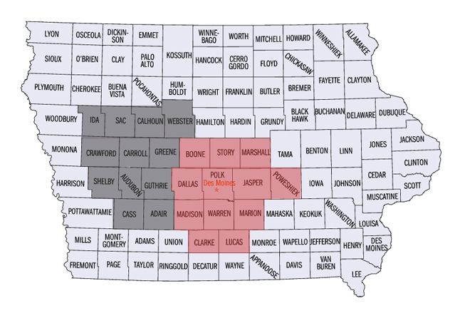 radon levels by county in iowa