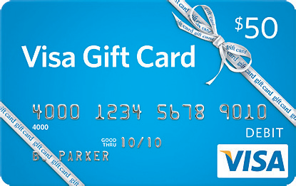 $50 Visa Gift Card